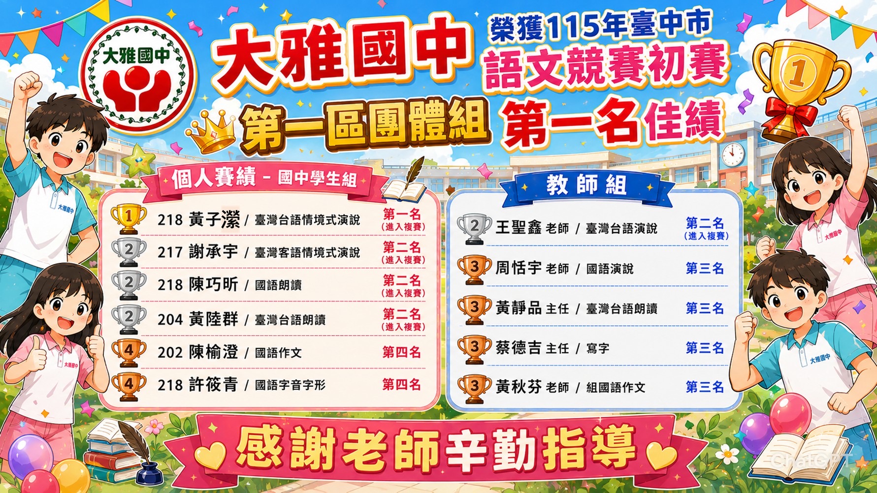 115語文競賽