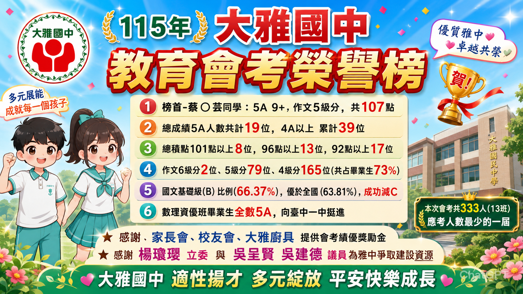 會考榜單